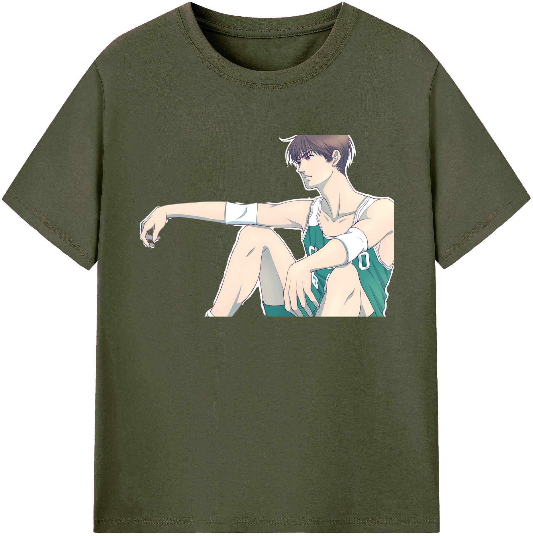 （画像用） SLAM DUNK／スラムダンク 綿100％ メンズ半袖Tシャツ｜肌触りやわらか＆通気性